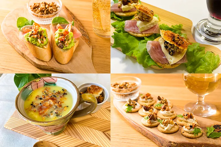 玄米と雑穀のおつまみグラノーラ_チーズ入り